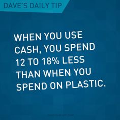 Dave Ramsey. I need to give myself a weekly cash budget. If I don't have any more, no fun for me. Cash Is King, No Spend, Total Money Makeover, Debt Help, Paying Off Credit Cards