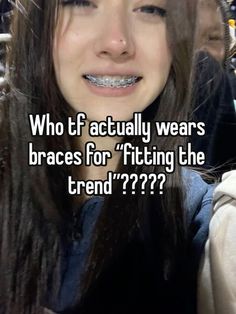 #whisper #health #teeth #braces Gap Teeth Braces, Ceramic Braces Aesthetic, Braces On Crooked Teeth, Braces Relatable, Christmas Braces, Teeth After Braces, Braces Aesthetic, Blue Braces