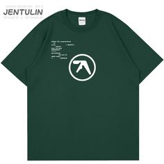 Aphex Twin Oversized Men's T Shirts Punk Letters Print Unisex Short Sleeve T-Shirt Women Summer Aphex Twin, Gothic Tops, Y2k Summer, Shirt Y2k, Summer Cotton, Unisex Shorts, Shirt Women, Letter Prints, Twins