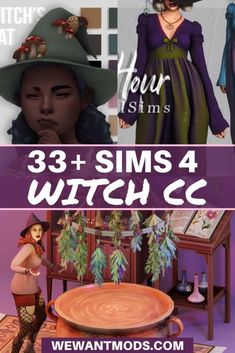 the witch's hat and dress are featured in this video game