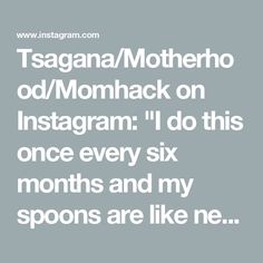 the text reads, i'm pregnant on instagramm i do this once every six months and my spoons are like me