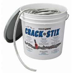 Crack Filler, Product Type Crack Filler, Base Material Acrylic Latex, Cure Type Heat, Resistance Properties Chemical Resistant, Product Form Solid, Container Size 10 lb, Container Type Pail, Coverage 125 ft @ 1/2 in, Full Cure Time 20 min, Maximum Crack Width 2 in, Color Gray, For Use On Surface Material Asphalt, Concrete, Standards ASTM C661-01, ASTM C679, ASTM C794-10, ASTM D3359, VOC Content 0 g/L, Flash Point 420 Degrees F, For Use With Propane Torc Size: 16 lb., 1/2 in. D, 125 ft..  Color: Driveway Repair, Easy Home Improvement Projects, Easy Home Improvement, Home Fix, Concrete Projects, Up House, Diy Home Repair