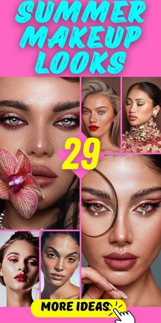 Elevate your summer makeup game with 29 soft, natural, and light looks. From cool blue eyes to brown skin tones, find simple tutorials and products for brown eyes, hazel eyes, and more. Explore creative trends, from glowy to grunge, perfect for brown eyes, brunettes, and green eyes. Get inspired with colorful, fresh ideas for a radiant glow all season long, whether you're attending a formal event or enjoying a fun occasion. Discover your perfect summer Trippy Optical Illusions, Makeup For Fair Skin, Eyes Hazel, Makeup Looks Natural, Summer Makeup Looks, Makeup Game, Hazel Eyes