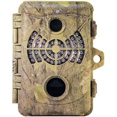 an image of a game camera that is on the white background and has no lens