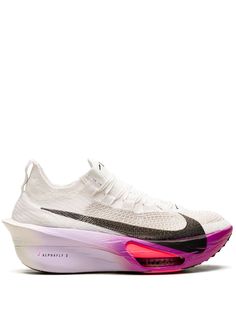 Find NIKE Air Zoom Alphafly Next% 3 Sneakers on Editorialist. white/multicolour signature Swoosh logo detail logo pull-tab at the heel logo-embroidered tongue round toe front lace-up fastening branded insole chunky rubber sole Nike Alphafly, Nike Air Zoom Alphafly, Sport Clothing, Track Shoes, Balenciaga Track, Office Bag, Cool Shoes, Running Gear, Balenciaga Triple S