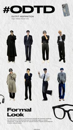 fashion inspiration from xdinary heroes ode's daily outfits 💜 Formal Outfits Aesthetic Men, Seventeen Outfits, Creating Outfits, Outfit Reference