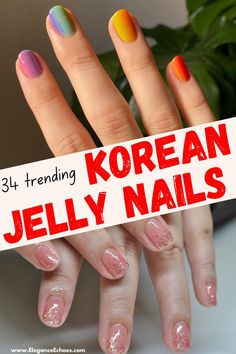 Elevate your nail game with jelly nails! These translucent nail ideas are all the rage, especially jelly nails acrylic for that extra durability. Dive into the endless possibilities of jelly nails designs, from minimalistic to bold. If you prefer a more subtle look, jelly nails short are perfect for you. Add a pop of color with jelly nails pink. Embrace the trendy Korean jelly nails, especially perfect for spring. Don’t forget to try Korean jelly nails with designs for a unique flair! Jelly Nails Short, Jelly Nails Pink, Jelly Nails Acrylic, Jelly Nails Designs, Korean Jelly Nails, Korean Trends, The Best Nails, Jelly Nail, Best Nails