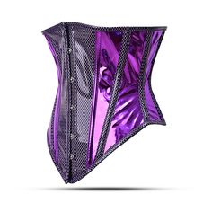 This Purple PVC corset under Bust Corset is Classic & Impressive Corset and can be used for tight-lacing, shaping, and waist training, making it an excellent investment for anyone looking to achieve their desired body shape & Attractive Look. It also provides solid support for the lumbar, middle, and lower back. Additionally Wearing This Pink leather corset top during work can also lead to posture improvement. Purple PVC corset top Features: Style: Longline, Under bust Corset Features: Cord Laci Overbust Boning Corset For Club, Overbust Boned Corset For Club, Purple Fitted Underbust Corset, Underbust Club Corset With Corset Back, Fitted Gothic Purple Corset, Fitted Underbust Corset Belt For Club, Pink Leather Corset, Purple Pvc, Posture Improvement