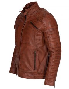 Vintage Brown Biker Leather Jacket on Sale at US Leather Mart. Buy Now! Luxury Brown Biker Jacket For Biker Events, Luxury Distressed Brown Biker Jacket, Luxury Leather Retro Biker Jacket, Luxury Classic Distressed Brown Biker Jacket, Luxury Vintage Brown Biker Jacket, Luxury Brown Biker Jacket For Workwear, Classic Vintage Brown Leather Biker Jacket, Vintage Brown Leather Biker Outerwear, Vintage Brown Leather Biker Jacket With Long Sleeves