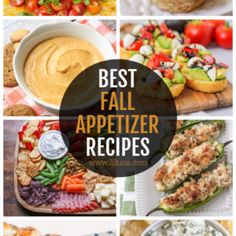 the best fall appetizer recipes