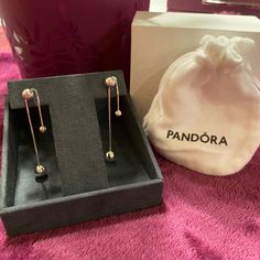 Adjustable Length Beautiful Pandora Earring Pandora Earring, Pandora Jewelry Earrings, Pandora Earrings, Jewelry Pandora, Aesthetic Luxury, Pandora Silver, Pandora Jewelry, Jewelry Earrings, Christmas Gifts