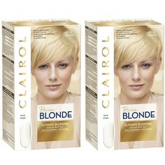 Clairol nice n Easy born blonde, ultimate blending bleach blonde hair color, born blonde system helps condition And moisturize your hair, after blending. The longer its on, the lighter you go. Roots to ends, get any level of blonde you want. Youre in control.With natural oils.Up to 6 levels lighter.For all hair shades, blonde to black. Blonde To Black, Bleach Hair Color, Bleach Blonde Hair, Bleach Blonde, Hair Shades, Bleached Hair, Black Queen, Blonde Hair Color, Color 2