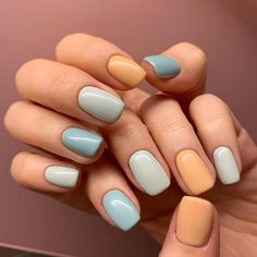 50+ Pretty Spring Nail Designs You Need To Try! - Prada & Pearls Kutek Disney, Pastel Nails Designs, Spring Nail Designs, Minimal Nails, Pastel Nails, Spring Nail, Dipped Nails