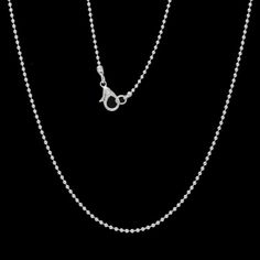 Brand NEW 12 Silver Plated Ball Chain Necklaces  with Lobster ClaspsLength of the necklace: 30" (76.2 cm)Ball Size: 1.5mm Size of Lobster Clasp: 12mm x 6mmQuantity: 12 pieces *I ship within 24 hours of cleared paymentThank you for stopping by :)Lead, Nickel and Cadmium Safe! Silver Chain Necklace With Lobster Clasp And Round Beads, Chains Silver, Roblox T Shirts, Roblox T-shirt, Aesthetic T Shirts, Ball Chain Necklace, Large Hole Beads, Chain Necklaces, Ball Chain