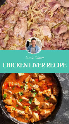 Jamie Oliver Chicken Liver Recipe Jamie Oliver Chicken, Culinary Techniques, Jamie Oliver Recipes, Oven Chicken, Course Meal