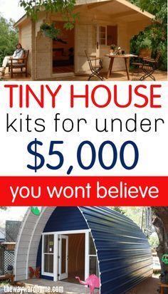 the tiny house kit is for under $ 5, 000 you won't believe