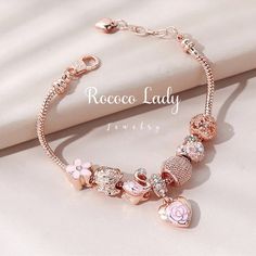 "To available amazing discounts and coupons click on our store! https://www.etsy.com/shop/RococoLadyJewelry?ref=simple-shop-header-name&listing_id=1044529597 Handmade Crystal Heart Charm Bracelet Personalized jewelry rose quartz bracelet, Snake chain rose gold bracelet Valentines day gifts for her ♥ Description ♥ ✨ This stunning Crystal charm bracelet is a complete and wonderful personalized love bracelet, it looks extremely gorgeous specially in the natural light. Use warm tones to warm the hea Cheap Heart Charm Jewelry For Romantic Gift, Cheap Heart Bracelet With Round Beads As Gift, Affordable Round Charm Bracelet For Birthday, Cheap Elegant Heart Bracelet For Valentine's Day, Affordable Pink Heart Bracelet Gift, Cheap Cute Heart-shaped Bracelet, Luxury Heart Pendant Bracelets For Women, Luxury Jewelry With Heart Charm For Romantic Gift, Cheap Heart-shaped Bracelets For Women