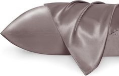 Amazon.com: Bedsure Satin Pillowcase for Hair and Skin Queen - Taupe Silky Pillowcase 2 Pack 20x30 Inches - Satin Pillow Cases Set of 2 with Envelope Closure, Similar to Silk Pillow Cases, Gifts for Women Men : Home & Kitchen Silk Pillow Cases, Work Space Decor, Satin Pillow, Satin Pillowcase, Dyeing Techniques, Silk Pillow, Silk Pillowcase, Polyester Satin, Hair Skin