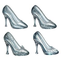 Cinderella Clipart, Shoes Clipart, Glass Shoe, Princess Clipart, 4 Princess, Shoes Princess, Glass Shoes, Princess Baby, Baby Shower Princess