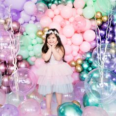 Shellebrate your little mermaid or unicorn with these fun Crystal Clear balloons! Perfect for any under the sea party! Can be purchased individually, Pink Mermaid Pack, Mermaid Bubbles Pack. ♥ This listing is ONLY for the Mermaid & Unicorn Crystal Clear Balloons or , Under the Sea Bubble Pack. All other products sold separately. Props and balloon wall are not included.Pink Mermaid Pack includes the following:♥ 4 15" Crystal Clear Balloons in Dark Pink, Purple, & Green♥ 4 10" Crystal Clea Mermaid Bubbles, Little Monster Party, Cotton Candy Party, Balloon Garland Diy, Mermaid Unicorn, Clear Balloons, Mermaid Party Decorations, Pastel Balloons, Purple Balloons