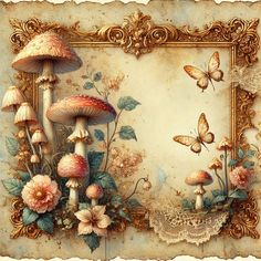 Digital Art Gallery of Magical Mushrooms 🍄🍄🍄🍄 #mushrooms Ideal #wallpapers #follow for designs  #christmas #halloween #steampunk #black #white #easter #digitalart #disneyStyle #AiArt #movies #wallpaper