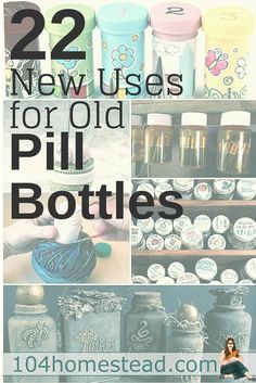 two new uses for old pill bottles