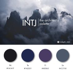 Mbti Color Palette, Enfp Entp, Personalidad Infj, The 16 Personality Types, Intj T, Intj Intp, Intj Personality, Mbti Relationships