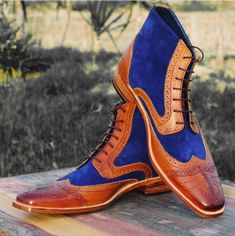 Mens Suede Boots, Boss Shoes, Boy Boots, Blue Stuff, Das Boot, Quality Leather Boots, Handmade Boots, Boots Dress, Gentleman Shoes