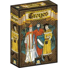 Experience The Greatness Of A Medieval French City And The Challenges Of Life In The Late Middle Ages With Troyes, The Highly-Acclaimed Board Game Of Dice And Strategy. As The Head Of An Influential Family, You Must Lead The Citizenry Of Troyes In Building A Cathedral, Surviving Relentless Military Attacks, And Navigating Unexpected Events From Harsh Winters To Heresies. You Can Purchase Another Player Resources Or Work To Thwart Their Plans, But Only Through Your Own Citizens’ Achievements Will The Citizenry, Strategy Board Games, Late Middle Ages, Western Culture, Hand Of Cards, Dice Games, Strategy Games, Gaming Gifts, Middle Ages