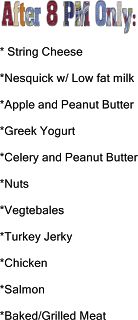 After 8pm List // make a list for yourself that includes healthy late night snack options and place on your fridge, need to do this! #healthy #snackattack #weightloss 200 Calorie, Apple And Peanut Butter, Make A List, Fat Loss Diet