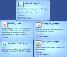 Mod The Sims - Cigarette/Smoking Mod Sims 4 Cc Ciggaretes, Sims 4 Ciggaretes Cc, Sims 4 Mafia Mod, Sims 4 Smoker Mod, Sims 3 Traits, Sims 3 Ideas, Sims3 Cc, Sims Memes, Sims 3 Sims