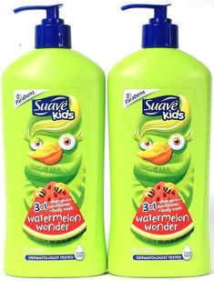 2 Count Suave Kids 18 Oz Watermelon Wonder 3 In 1 Shampoo Conditioner & Body Wash. Suave Kids, Suave Shampoo, Health Care Products, Style Box, Helping Hands, Shampoo Conditioner, Shampoo And Conditioner, Dish Soap Bottle, Body Wash