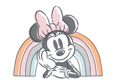 a mickey mouse poster with the name madison on it and a rainbow in the background