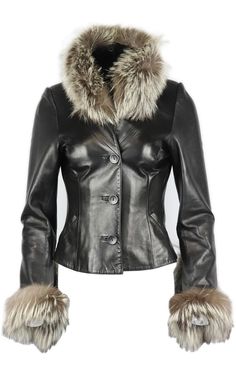 buy and sell pre-owned luxury fashion Menu Women Designers Bags Accessories Shoes Men Little Nikki Life & Living Jitrois JITROIS FUR TRIMMED LEATHER JACKET FR 38 UK 10 Size: M Price: £660.00 RRP Price: £N/A Ref line: A1.3 Product Details: Jitrois fur trimmed leather jacket. Black. Long Sleeve, v-neck. Button fastening at front. 100% Leather; lining: 100% acetate. Size: FR 38 (UK 10, US 6, IT 42). Shoulder to shoulder: 14.5 in. Bust: 31 in. Waist: 27 in. Hips: 33 in. Length: 22 in. Same Day Dispatch On Orders Before 1Pm Mon-Fri About Us About Us Delivery Returns Terms & Conditions Consign with us Nikki Bradford is a designer fashion and accessories agency, arranging the sale of goods between their owners and customers on a consignment basis. We provide a fully curated service and are commit Leather Fur Jacket, Fur Outfit, Fur Lined Coat, Fur Leather Jacket, Fluffy Jacket, Black Neck, Leather Jacket Black, Line Jackets