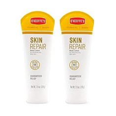 O'Keeffe's Skin Repair Body Lotion and Dry Skin Moisturizer, 7.0 ounce Tube, (Pack of 2) Dry Skin Moisturizer, Best Lotion, Bumpy Skin, Cracked Lips, Skin Repair, Moisturizer For Dry Skin, Itchy Skin, Cream Lotion, Mustard Bottle