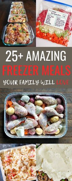 the best freezer meals for family will absolutely love