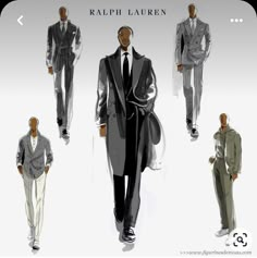 an image of men's fashions from the fall / winter 2009 collection by ralph lauren