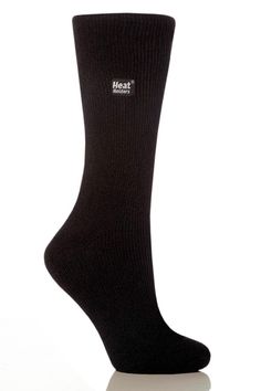 Size: Women's 5-9Also fits: Men's 4-8Women requiring size 8-13 can look at Men's styles or Women's Big/Tall. The first and original Heat Holders® Crew sock! Keep feet warm on the coldest of days and pull on this pair of solid color crew length Heat Holders® for women (ladies), the warmest thermal sock. Thick, chunky and with a massive tog rating of 2.34, Heat Holders® are made from a specially developed heavy bulk yarn which has extreme thermal qualities. With long pile cushioning, these thermal Thermal Socks, Charcoal Clothing, Color Crew, Big & Tall, Socks Women, Crew Socks, Mid Calf, Socks, Heat