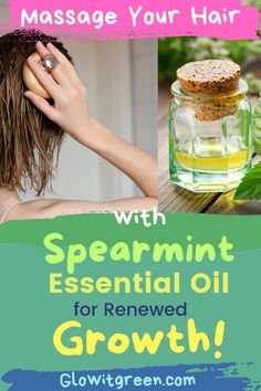 Growing Hair Long, Postpartum Hair, Growing Hair, Spearmint Essential Oil, Stimulate Hair Follicles, Boost Hair Growth, Hair Follicles