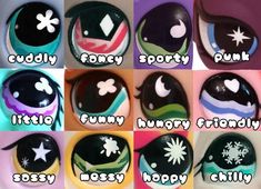 there are many different types of painted rocks