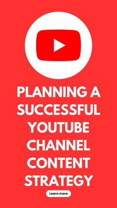 Planning a successful YouTube channel content strategy is crucial for attracting and retaining viewersgrowing your channeland achieving your goalsClick here to learn moreyoutube youtubechannel youtuber youtubecontent creator contentstrategy makemoneyonline passiveincome business marketing Successful Youtube Channel, Youtube Marketing Strategy, Affiliate Products, Seo Strategies, Learning Websites, Youtube Youtube, Youtube Marketing, Mind Body And Soul, Online Group