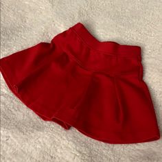 Primary.Com Red Pleated Skirt. Nwot. Never Worn Only Tried On. Super Cute. Red Pleated Skirt, Bing Bong, Red Skirt, South Park, Kids Bottoms, No Frills, Pleated Skirt, Red Color, Super Cute