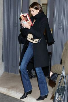 Kaia Gerber Style, Straight Leg Jeans Outfits, All Jeans, Christy Turlington, Kaia Gerber, Star Style