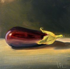 Gcse Art Sketchbook, Food Painting, Still Life Oil Painting, Gcse Art, Still Life Painting, Art Sketchbook, Eggplant, Colorful Art