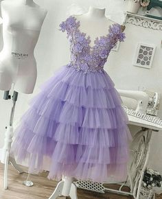 Purple Tulle, Purple Evening Dress, Cute Formal Dresses, Evening Dress Long, Tulle Homecoming Dress, Short Party Dress, Evening Dresses Short, Short Homecoming Dress, فستان سهرة