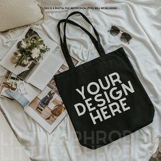 Elevate your business with our tote bag mockup! Perfect for showcasing your designs with style and professionalism, this aesthetic high-resolution mockup offers a realistic canvas for your creativity to shine.  Whether you're a seasoned entrepreneur or just starting out, our mockup is the perfect tool to enhance your online presence and drive engagement. Purchase our tote bag mockup and take your business to the next level!  PRODUCT DETAILS ✅ You will receive a 6250x6250 px (300 DPI) digital ima Black Tote Bag For Personal Use, Customizable Black Canvas Bag For Daily Use, Customizable Black Canvas Bag For Everyday Use, Customizable Black Bag For Daily Use, Customizable Black Everyday Bags, Customizable Black Tote Shoulder Bag, Customizable Black Rectangular Canvas Bag, Customizable Black Rectangular Bag, Customizable Black Tote Bag