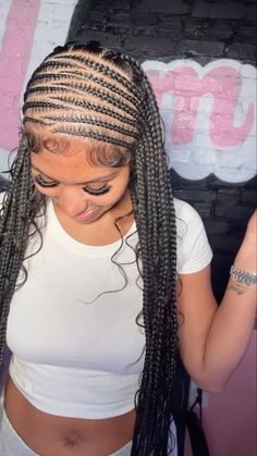 Pop Braids, Braids For Ladies, Box Braids For Black Women, Ebony Hairstyles, Short Haircut Tutorial, Haircut Tutorial, Hairstyle Idea