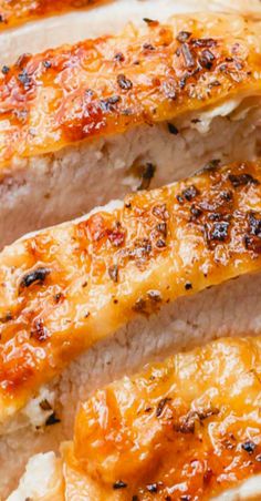 Roasted Turkey Breast with Garlic Herb Butter Recipes For Turkey, Turkey Dinners, Chicken Lickin, Turkey Breast Recipe, Garlic Herb Butter, Roast Turkey Breast, Butter Chicken Recipe, Turkey Dishes, Thanksgiving Dishes