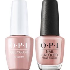 OPI GelColor + Matching Lacquer Im an Extra #H002 - Universal Nail Supplies Stronger Nails, Opi Gel Nails, Opi Nail Colors, Strong Nails, Soak Off Gel, Bold Color, Gel Color, High Gloss Finish, Gel Nail Polish