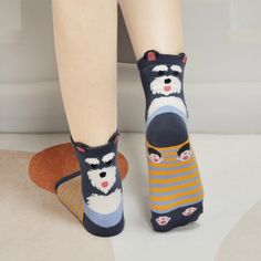 Get noticed wearing these cute doggie socks. Made in China 70% Cotton, 25% Polyester, 5% Spandex. Attention getting design - Guaranteed to start a conversation Up your Sock Game with these fun socks! High quality fabric that will not rip or tear - Very Comfortable. Best if washed in cold water. With your purchase, the Sock Panda donates socks to someone in need. Thank you Panda Dog, Panda Cute, Fun Socks, Sock Game, Making A Difference, Dog Pattern, Athletic Socks, Slipper Socks, Cool Socks